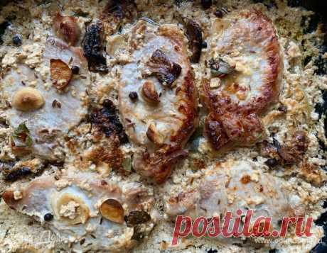 Свинина с белыми грибами по-деревенски , пошаговый рецепт на 20501 ккал, фото, ингредиенты - Aleks