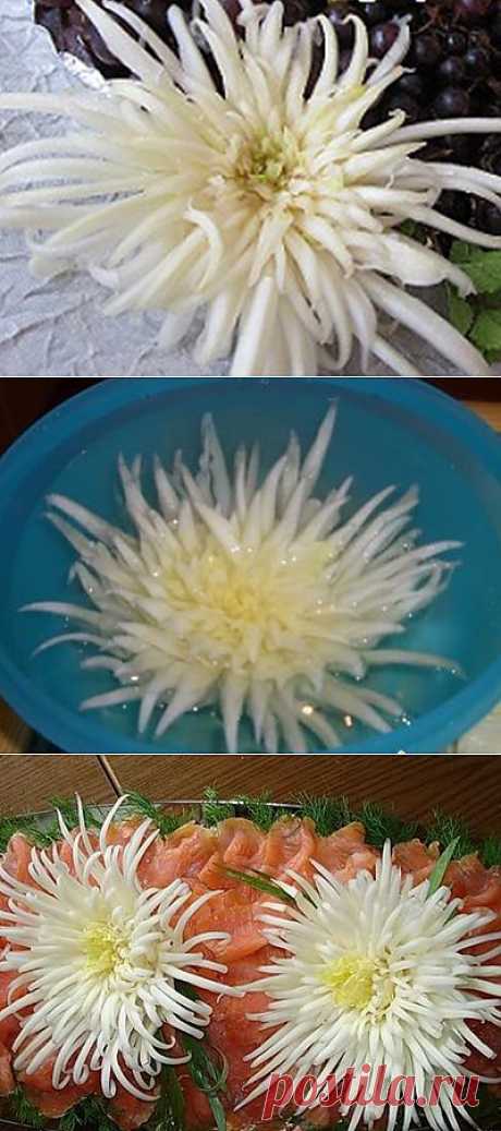 Хризантема из пекинской капусты | Рецепты моей мамы