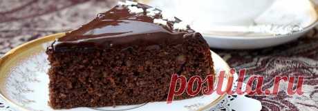 Быстрый шоколадный торт в мультиварке • Рецепт Нежный, очень вкусный и быстрый домашний шоколадный торт к чаю в мультиварке.