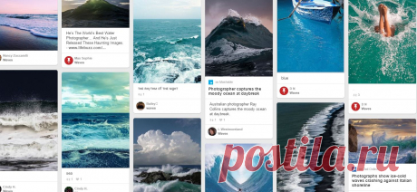 (82) Волны в Pinterest | The Ocean, Океанские Волны и Волна