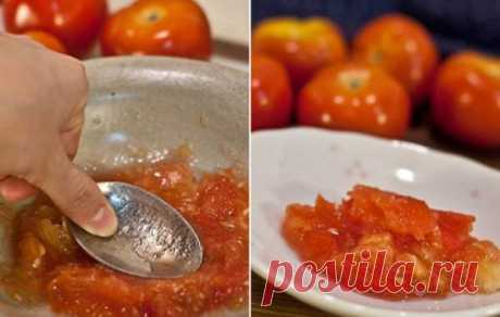 Как использовать томаты для удаления угрей ночью — Полезные советы