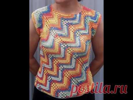 Crochet Patterns/ Free/ Crochet Top/ 6881