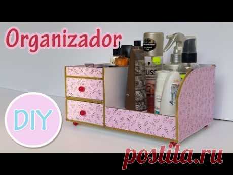 Manualidades: Organizador para mesa de noche - Manualidades Para Todos