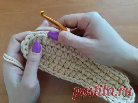 МК Тапочки Балетки/Crochet Slippers