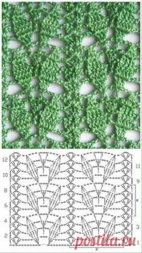 Интересный узор с листиками Конкурс "Счастливый комментарий" - комментируй публикации, получай призы каждую неделю! Детали конкурса читайте здесь ЗДЕСЬ Конкурс с денежным призом! Вяжем осенние шали, выигрываем призы! Детали и условия Здесь