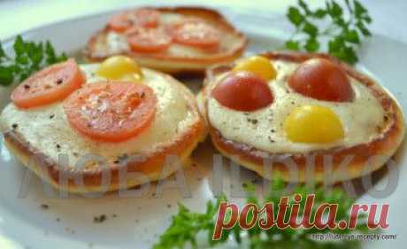 Оладьи с сыром и помидорами | 4vkusa.ru