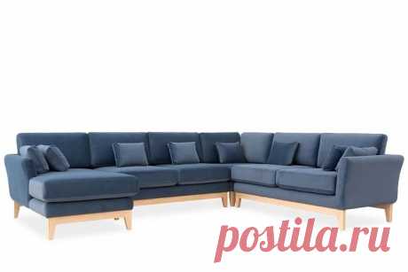 Модульный угловой диван в гостиную «Dublin» купить по цене 40 950 руб. в Москве — интернет магазин chudo-magazin.ru