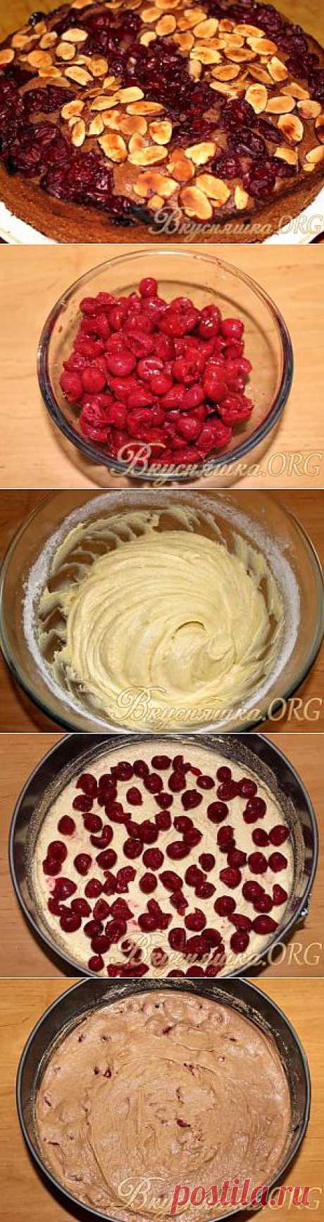 Венский пирог с вишней. Рецепт с фото