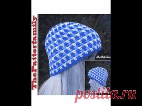 How To Crochet a Beanie Hat Pattern #31│by ThePatterfamily