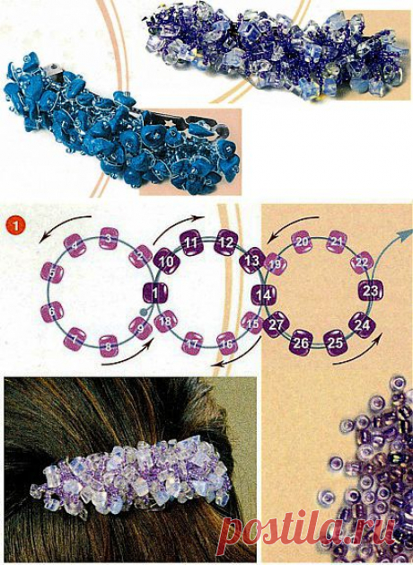 &quot;Бирюзовая роса&quot; и &quot;Сиреневый туман&quot; / Украшения / В рукоделии