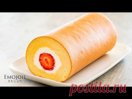 How to Make a Fluffy Swiss Roll Cake | Emojoie