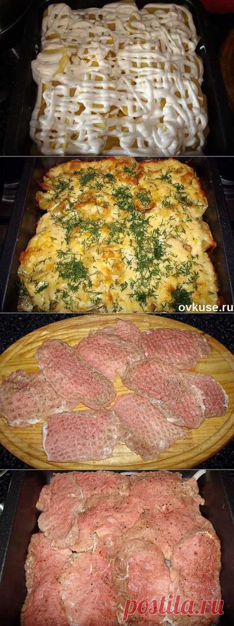 Картошка по-французски с мясом