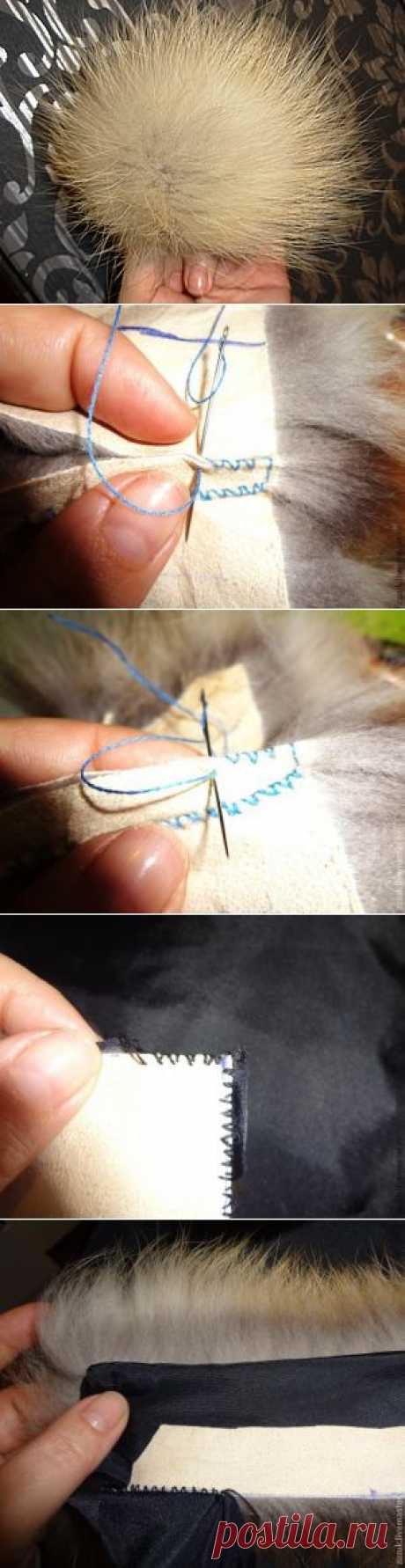Основной шов скорняка для шитья меха (мастер-класс)