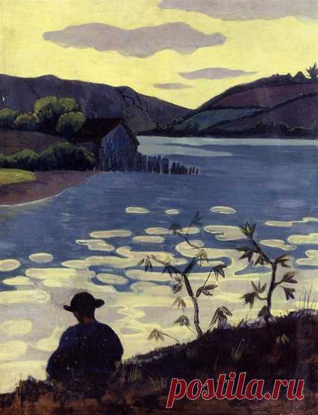 “Fisherman on the Laita”, 1890 год
#Художник Paul Serusier