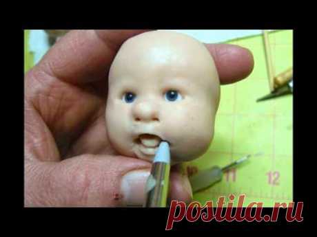 How I Sculpt My Polymer Clay Babies by Julie Carpenter