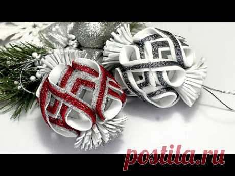 Christmas tree decorations | DIY 3D Christmas ornaments | Amazing DIY Christmas Craft Ideas