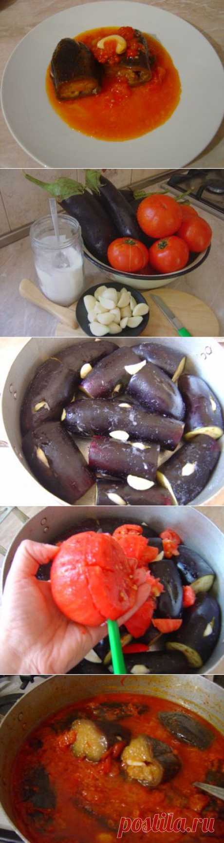 Баклажаны в томатном соусе по-армянски (холодное блюдо!) : Вегетарианская и постная кухня