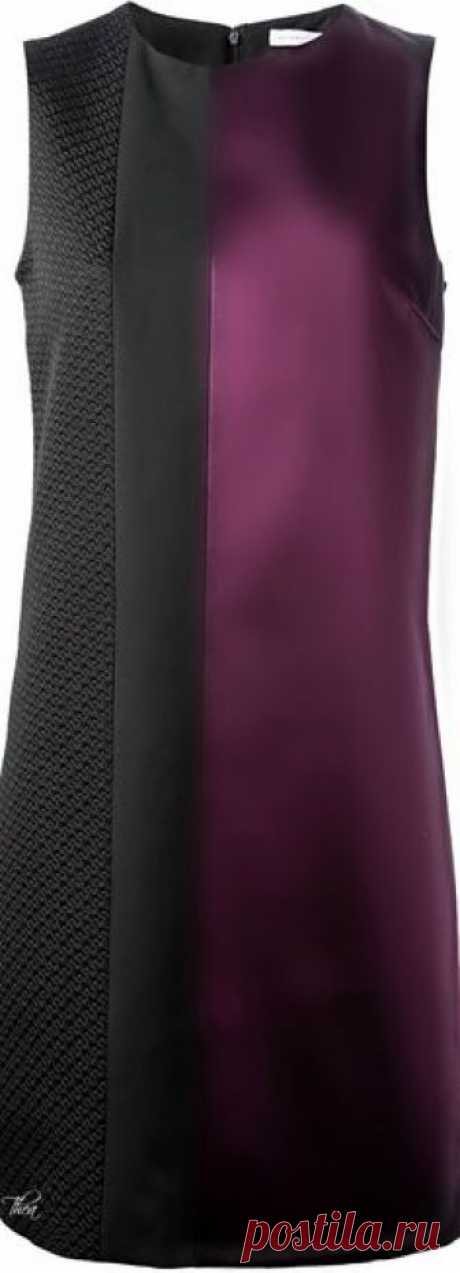 Victoria Beckham ● Purple Sleeveless Dress