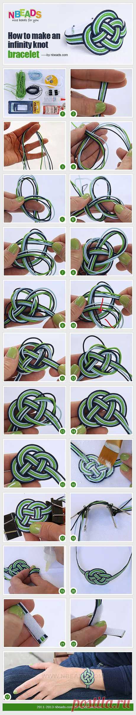 How To Make An Infinity Knot Bracelet Pictures, Photos, and Images for Facebook, Tumblr, Pinterest, and Twitter