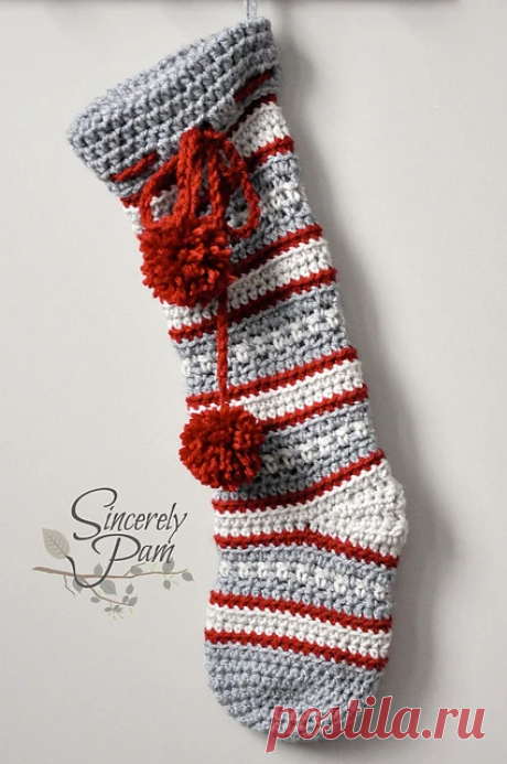 Ravelry: Dylan Christmas Stocking pattern by Sincerely Pam