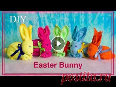 ЗАЙЧИК из ПОЛОТЕНЦА | EASTER BUNNY. BUNNY of TOWELS Зайчик из полотенца.Easter bunny. Bunny of towels. Рекомендую посмотреть: ПОДЕЛКИ, ПОДАРКИ на Пасху - ФИГУРКИ из ПОЛОТЕНЦА - ПОДЕЛКИ, ПОДАРКИ на 8 мар...