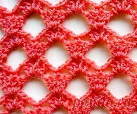 Сетка крючком. 15 вариантов вязания – Paradosik Handmade - вязание для начинающих и профессионалов
