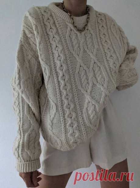 21 шикарный свитер для поздней осени и зимы со схемами.