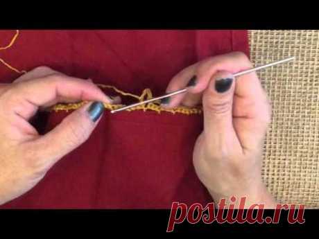 How To Crochet On Fabric