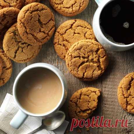 Big Soft Ginger Cookies Recipe | Taste of Home