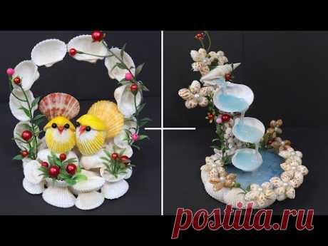 10 Seashell showpiece idea | Home decorating ideas with Seashell