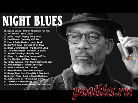 Best Of Blues By Night Playlist 🎼 A Little Whiskey And Slow Blues 💎 Relaxing Whiskey Blues Music
