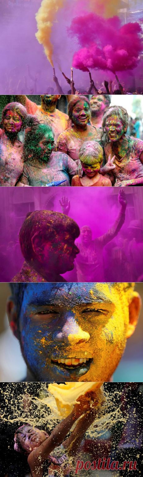 Холи 2017 – самый красочный праздник Индии &amp;#8212; Туризм