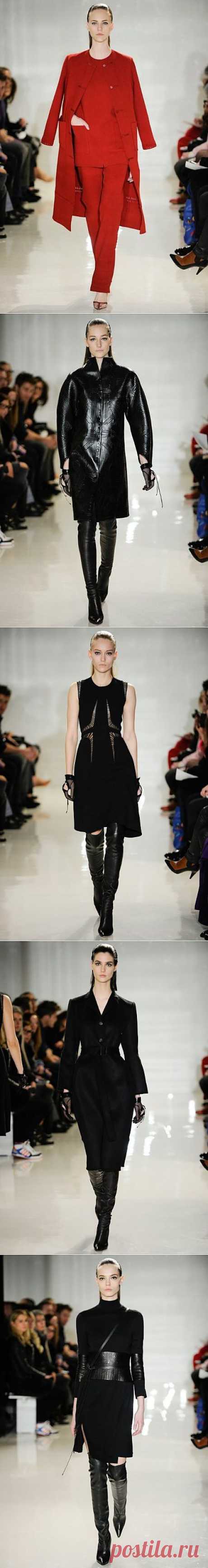 Лукбук коллекции Ralph Rucci Fall 2014.