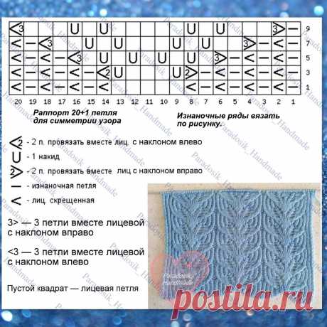 Уже вяжете на весну и лето? А я вам еженедельный узорчик принесла - красивый лиственный ажур на фоне скрещенных лицевых. 😊 Листайте галерею, чтобы рассмотреть узор со всех сторон и сохранить схему ажура. ❤️ Если скрещенные лицевые не всегда получаются ровными и красивыми, не отчаивайтесь - решение проблемы есть и оно достаточно простое, об этом подробно писала здесь : zen.yandex.ru/...672 | Paradosik_Handmade | Яндекс Дзен