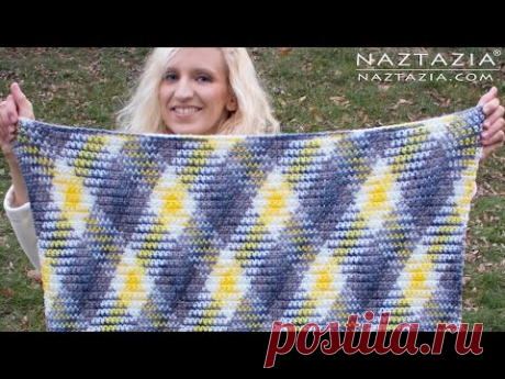 DIY Tutorial - How to Crochet Planned Pooling Technique for a Super Scarf and Afghan Blanket