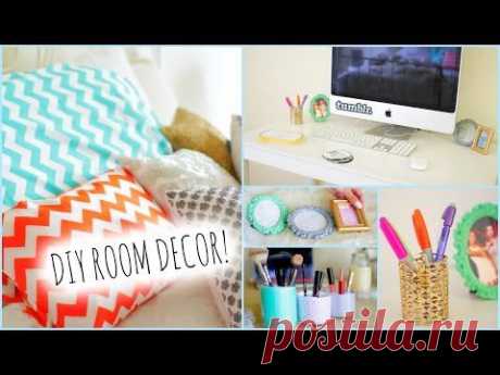 DIY Room Decorations for Cheap! + How to stay Organized - YouTube