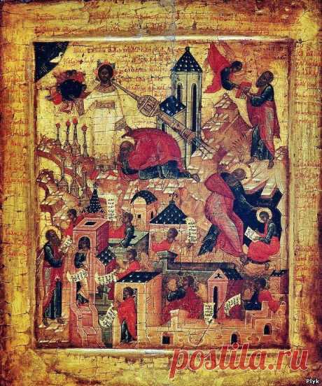Загадочное и необъяснимое » Православная икона XVI века с ракетой