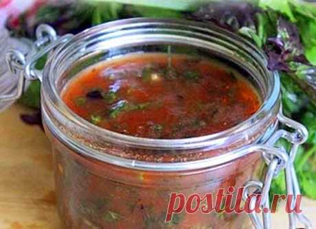 Соус из томатного сока к шашлыку