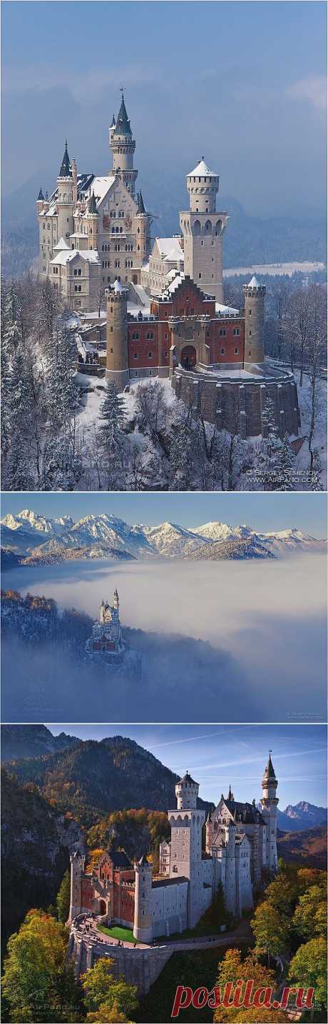 Замок Нойшванштайн, Германия | Newpix.ru - позитивный интернет-журнал