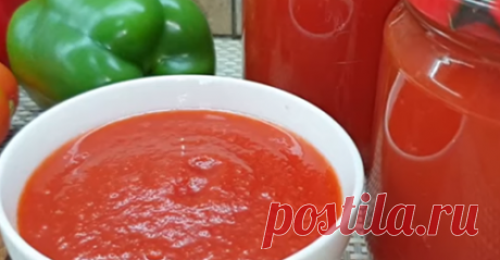 Универсальный томатный соус — готовим на зиму