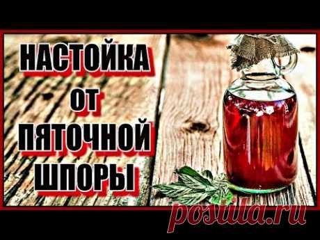 Делаем НАСТОЙКУ от пяточной ШПОРЫ. Лечим БОЛЬ в ПЯТКЕ. Как лечить шпоры в ДОМАШНИХ условиях.