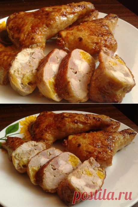 (+1) тема - Божественно вкусные фаршированные куриные окорочка ! | Любимые рецепты