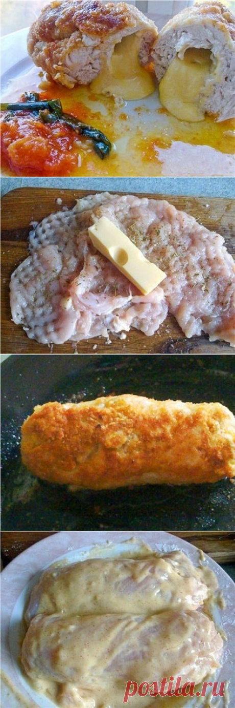 Как приготовить нескучная грудка (куриная грудка с сыром в сухарях)  - рецепт, ингридиенты и фотографии