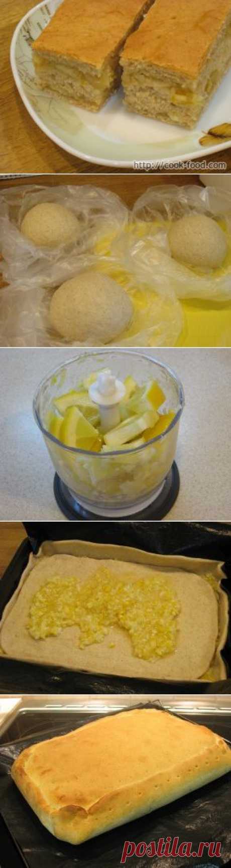 Легкие рецепты для вкуса жизни » Лимонный пирог – дрожжевое тесто