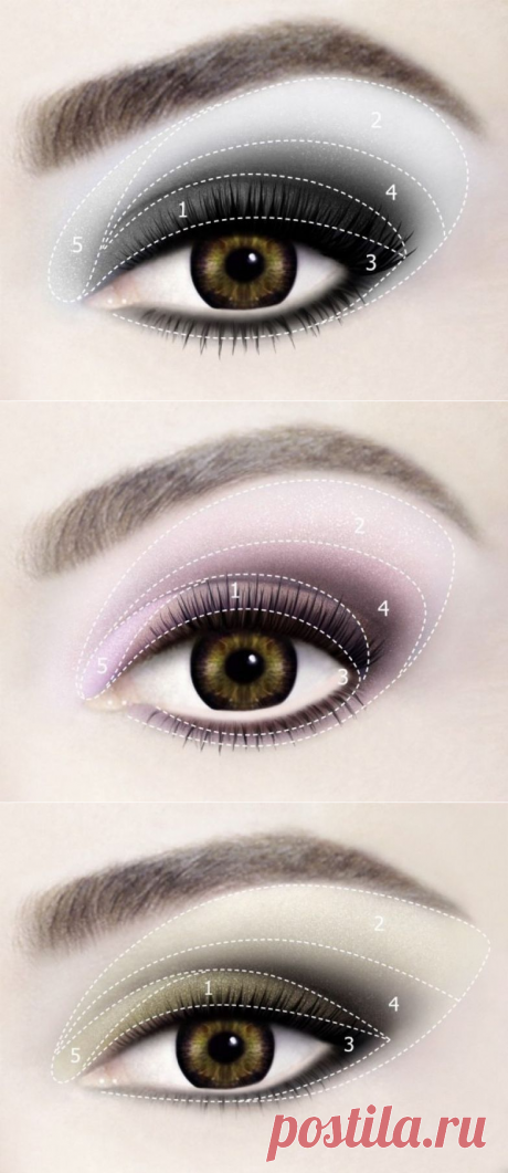 Схемы &quot;Smokey eyes&quot; | uDuba.com