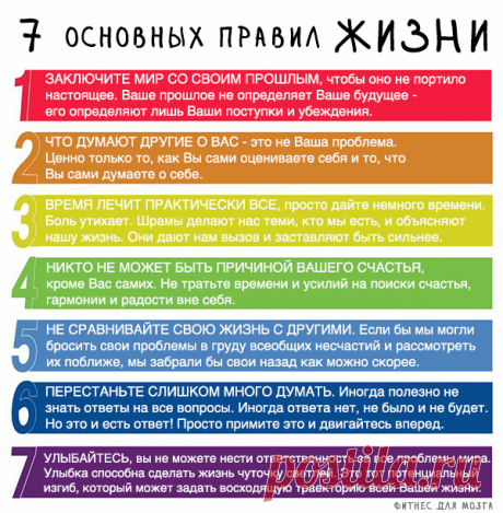 7 основных правил ЖИЗНИ