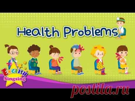 Kids vocabulary - Health Problems - hospital play - Learn English for kids