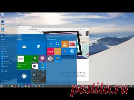 Windows 10 как включить эффект стекла для прозрачности Сайт каналаhttps://elementarnov.ru/В Windows 10 Insider Preview разработчики операционной системы пошли на эксперимент: новый эффект «замёрзшего стекла» для ...