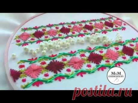 Embroidery |Decorative Stitches | Декоративные стежки | Puntadas Decorativas