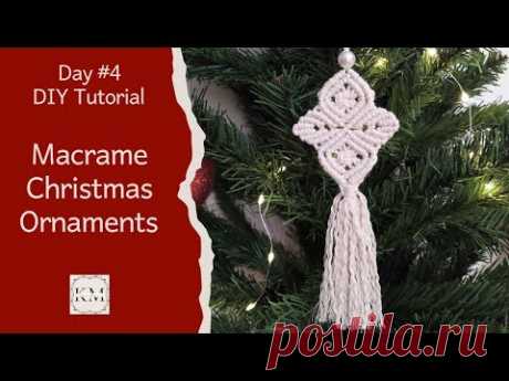 DIY Unique Macrame Star Ornament Tutorial